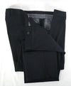 HUGO BOSS - “T-Glendan" Solid Black Cotton Dress Chino Pants - 38W