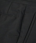 HUGO BOSS - “Henry/Glow" Gray Slim Tipped Wool/Silk Dress Pants - 34W