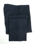 HUGO BOSS - Navy Twill “Sharp 1 US”  Flat Front Dress Pants - 30W