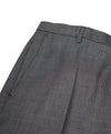 HUGO BOSS -Medium Blue Micro Check Flat Front Dress Pants - 31W