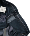 HUGO BOSS -Medium Blue Micro Check Flat Front Dress Pants - 31W