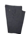 HUGO BOSS - Blue Medium Blue Micro Check Flat Front Dress Pants- 36W