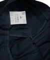 HUGO BOSS - Blue Micro Check Flat Front Dress Pants - 36W