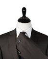 HUGO BOSS - Brown Micro Stripe Suit W Genuine Horn Buttons - 42R