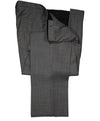 HUGO BOSS - Slim Flat Front Wool Gray Textured Fabric Dress Pants - 39W