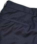 HUGO BOSS - Slim Flat Front Wool Navy Fabric Dress Pants - 31W