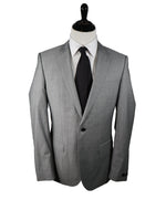 HUGO BOSS - Gray Birdseye Micro Patterned Suit REDA Super 110 - 40L