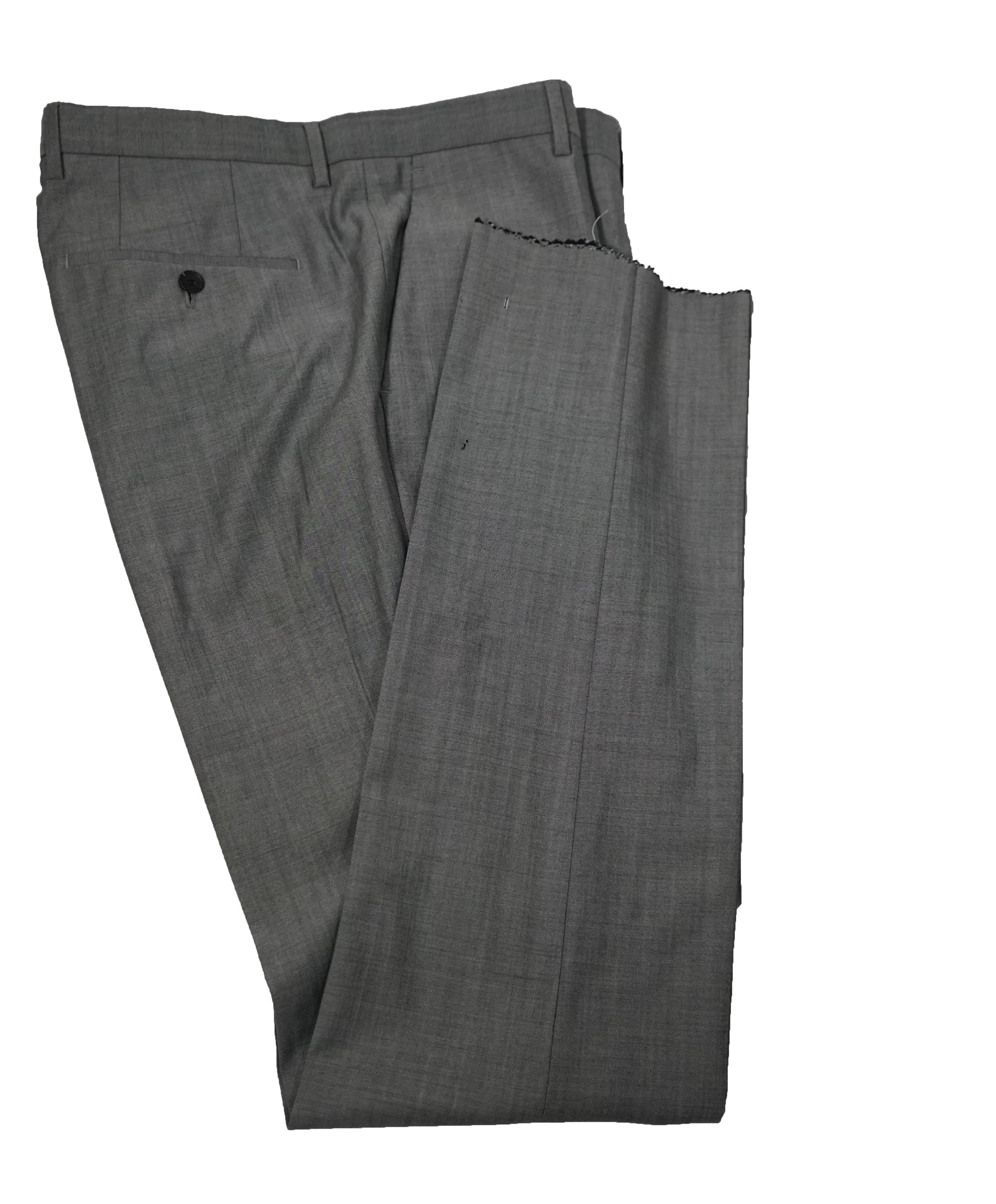 HUGO BOSS - Gray Birdseye Micro Patterned Suit REDA Super 110 - 40L ...