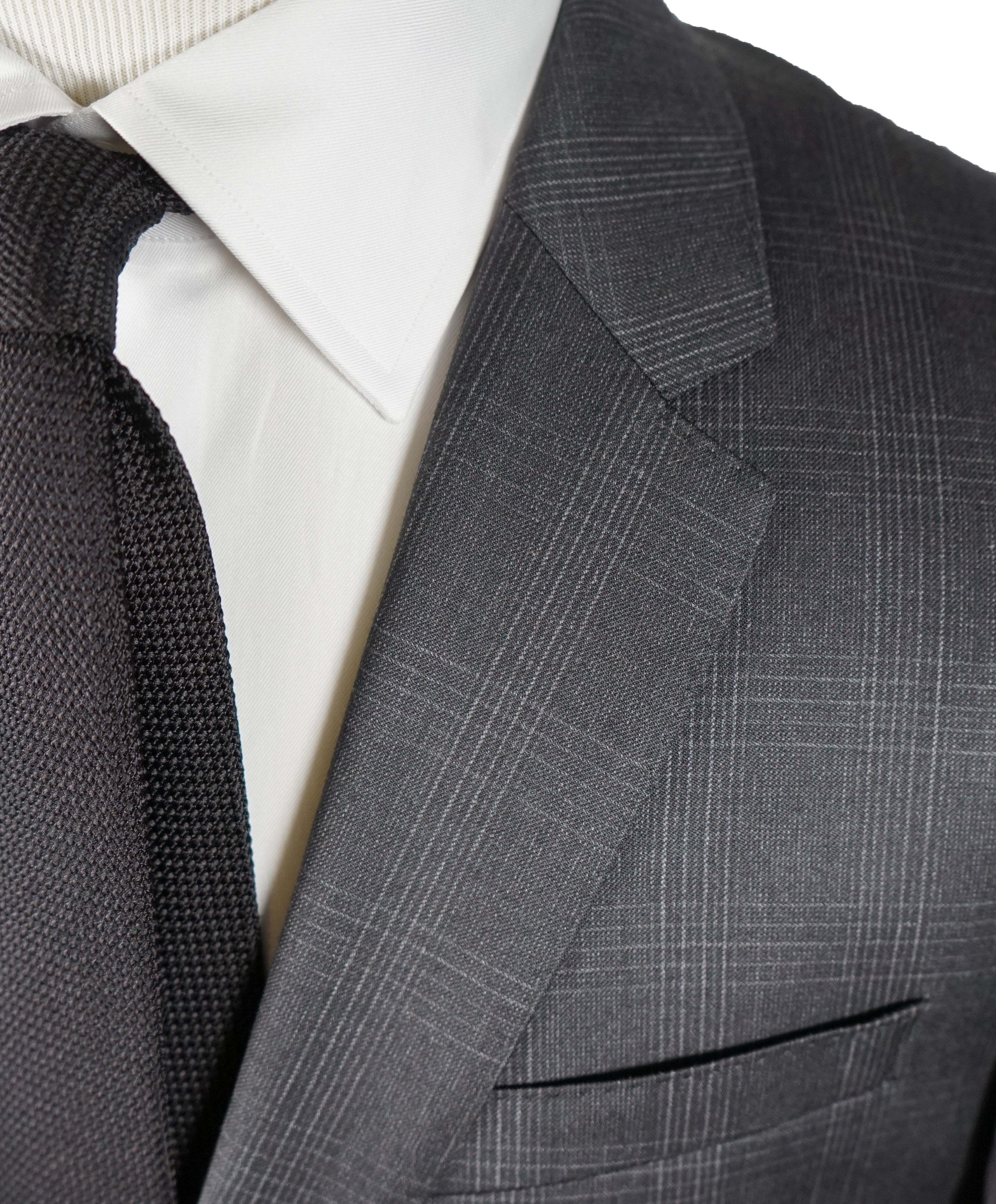HUGO BOSS - Gray Bold Plaid Super 100 Suit Huge4/Genius3 - 40R