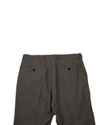 HUGO BOSS - Gray/Brown Flat Front Microcheck Dress Pants - 34W