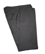 HUGO BOSS - Gray Herringbone Flat Front Dress Pants - 37W