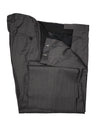 HUGO BOSS - Gray Herringbone Flat Front Dress Pants - 37W