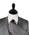 HUGO BOSS - HUGO Slim Super 110 Marzotto Italy Fabric Gray Textured Suit - 36R