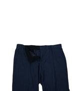 HUGO BOSS - Medium Blue Flat Front Dress Pants - 37W