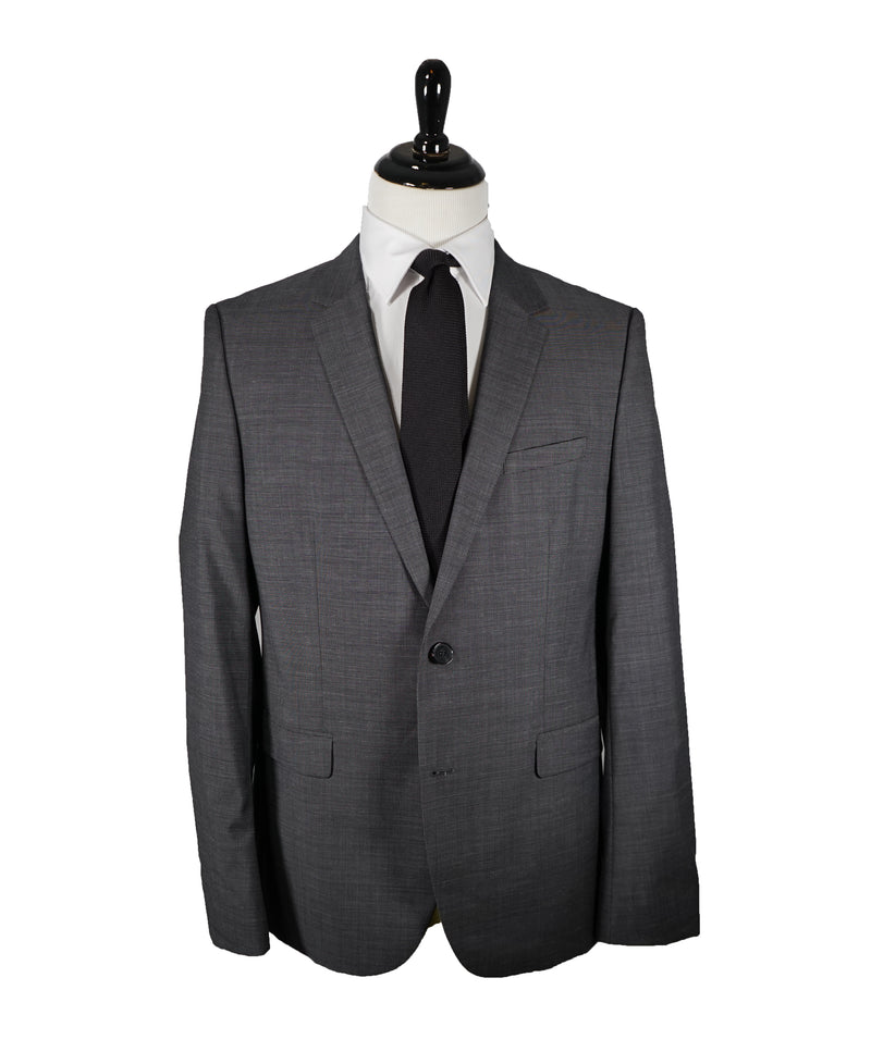 HUGO BOSS - Notch Lapel Microcheck Suit - 44R