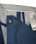 HUGO BOSS - “Rice1-D” Medium Blue Slim Cotton Casual Pants - 34W