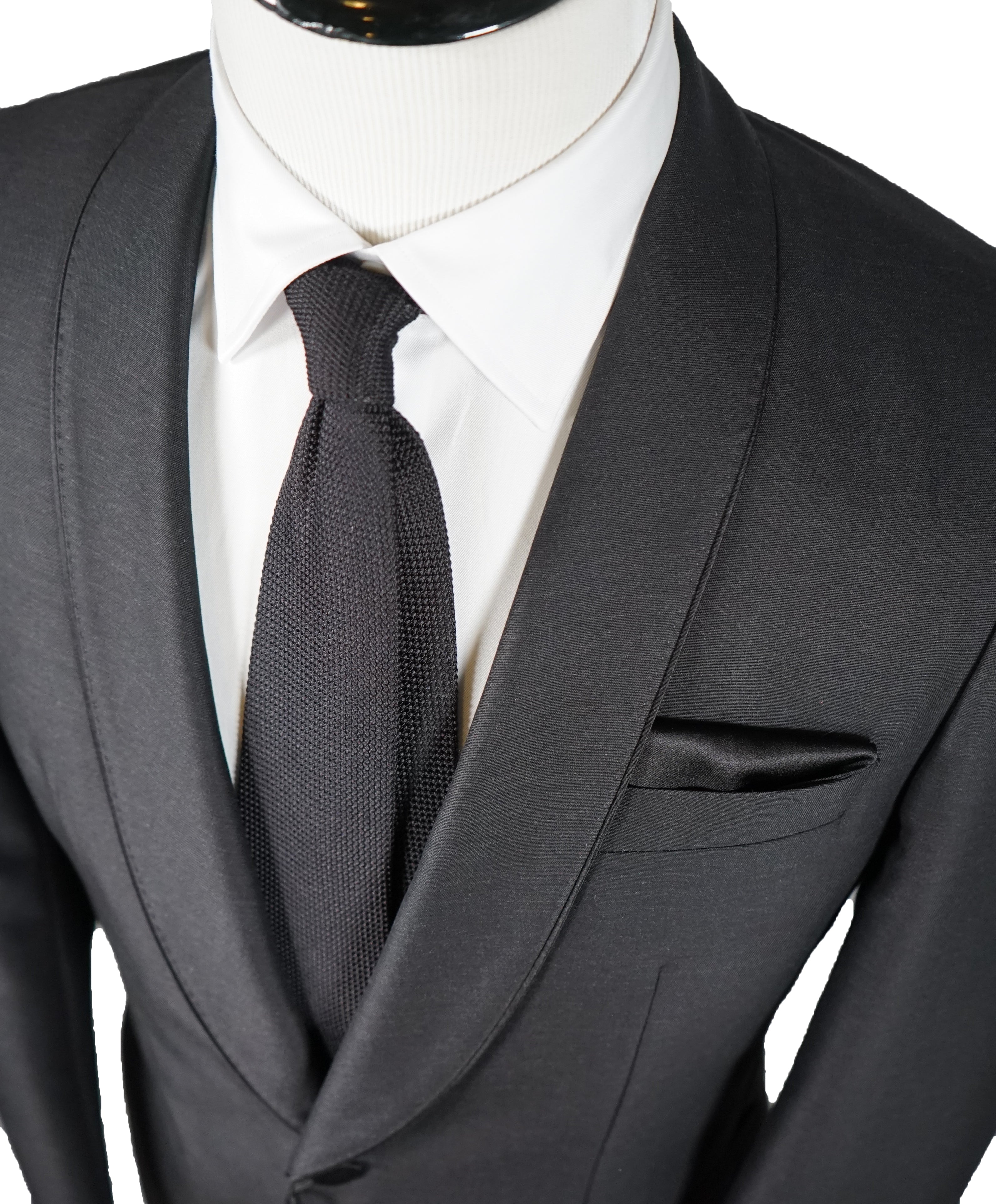 HUGO BOSS - Shawl Collar Satin tipped 1-Button Tuxedo Suit - 38R