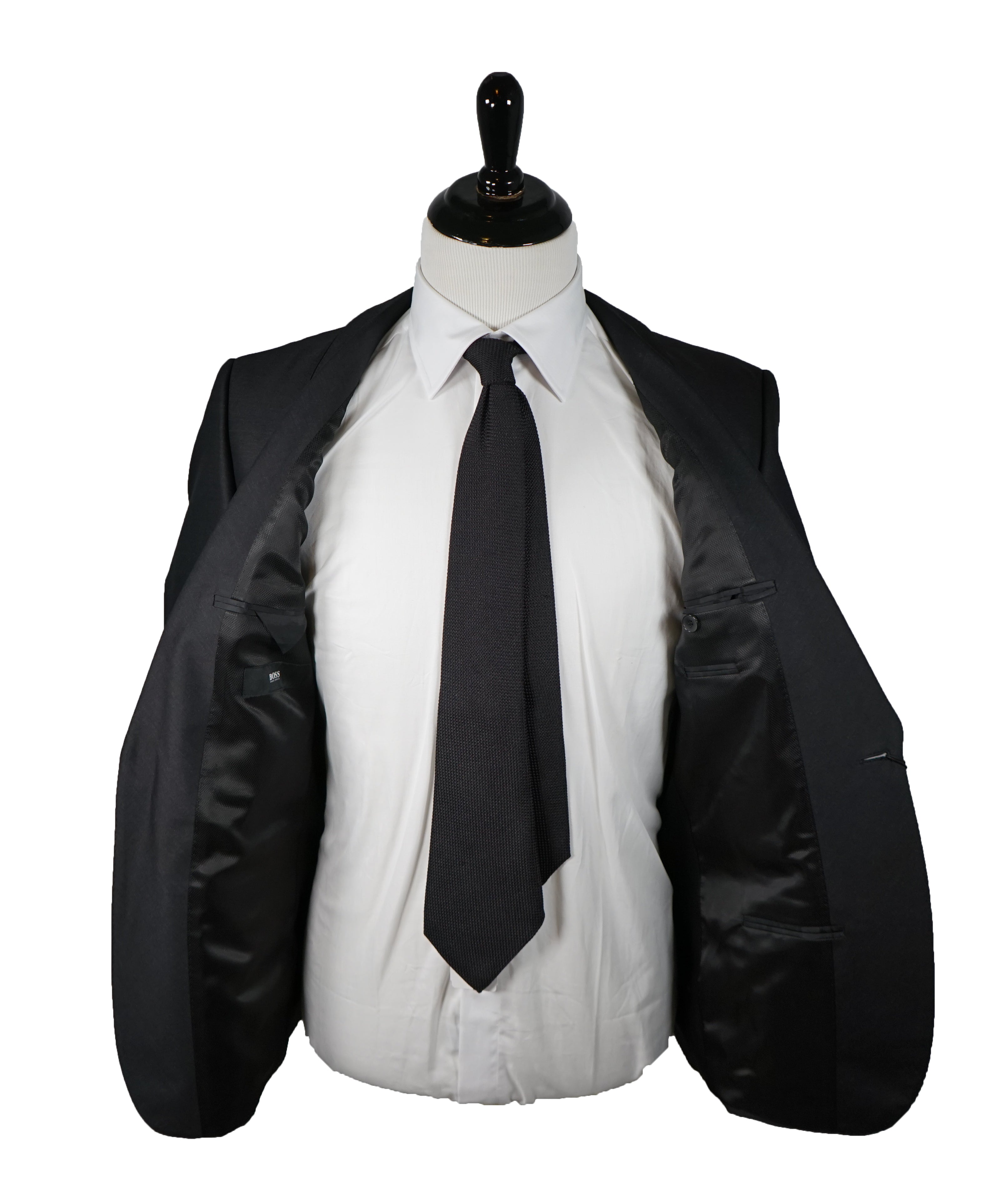 HUGO BOSS - Shawl Collar Satin tipped 1-Button Tuxedo Suit - 38R