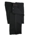 IKE BEHAR - Notch Lapel Classic Black 2-Button Tuxedo Suit - 44R