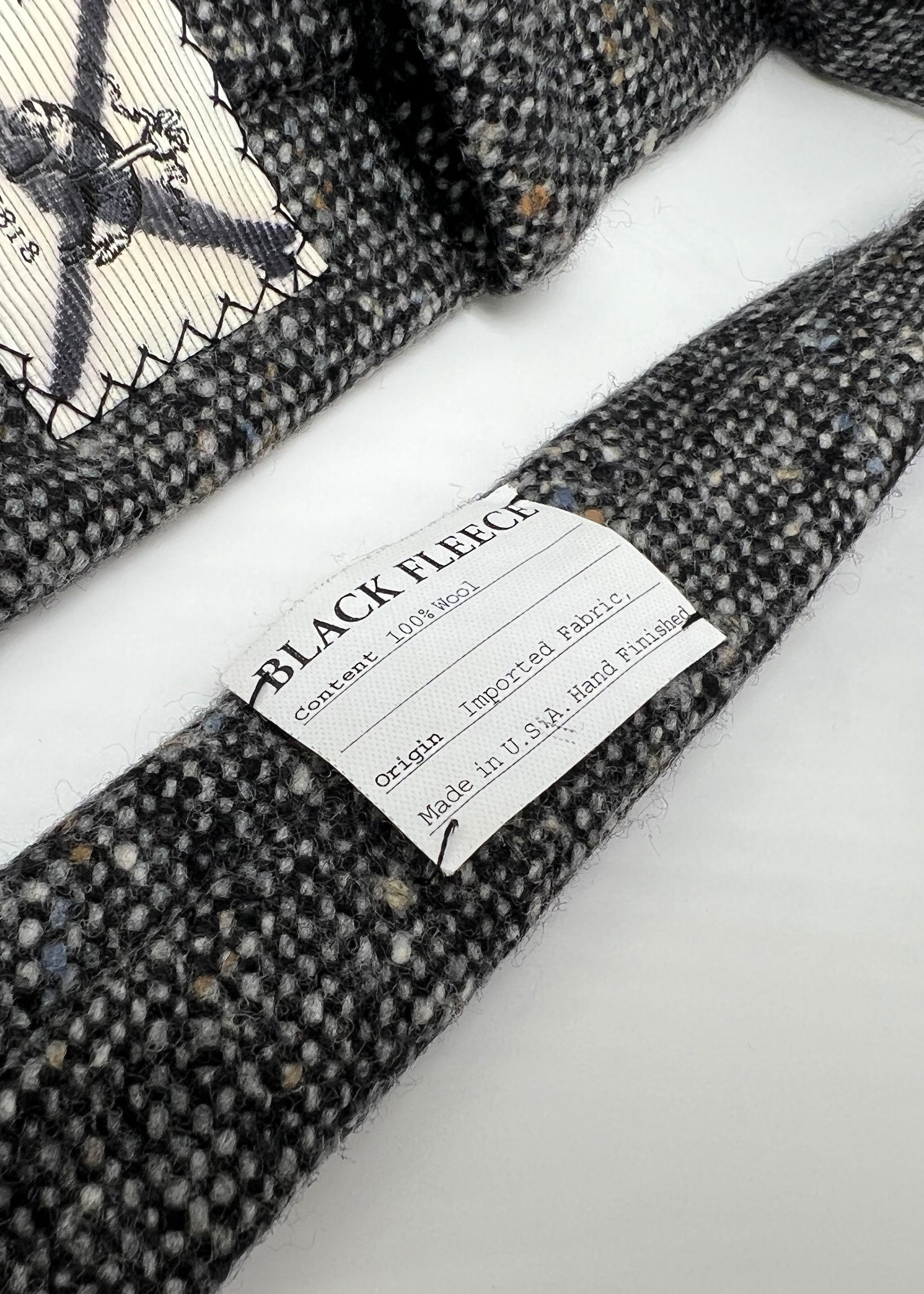 BROOKS BROTHERS BLACK FLEECE - By THOM BROWNE Wool Fleck - Tie