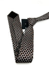$195 Z ZEGNA - PENTAGON ZEGNA LOGO Brown & Gray 2.25" - Tie