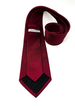 $225 VALENTINO GARAVANI - Burgundy Textured *CLOSET STAPLE* 3.25" - Tie