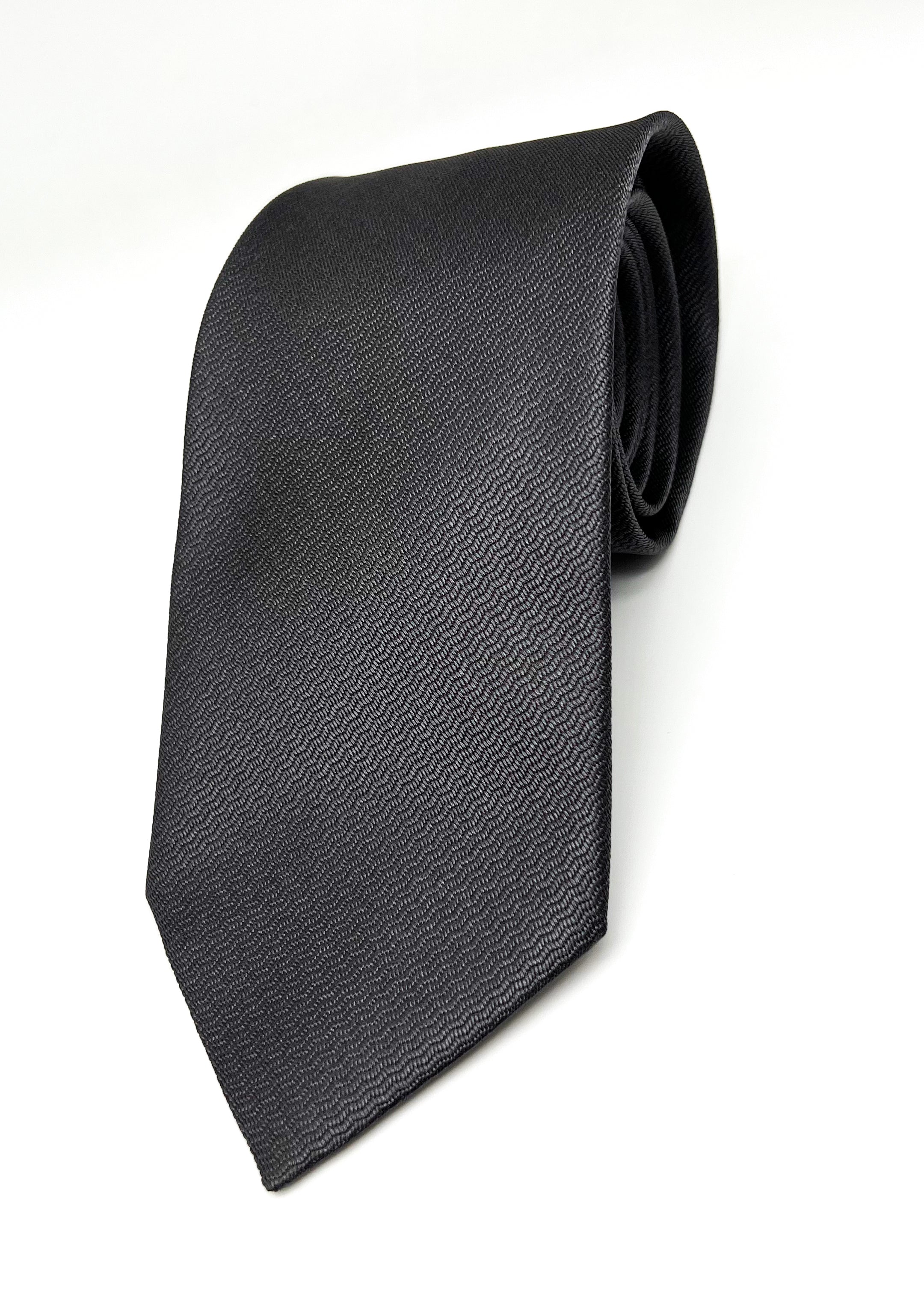 $225 VALENTINO GARAVANI - Micro Swirl Gray *CLOSET STAPLE* 3.25"- Tie