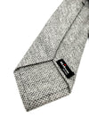 $360 KITON - NAPOLI *CASHMERE / WOOL / SILK* Gray Flannel 3.25" - Tie