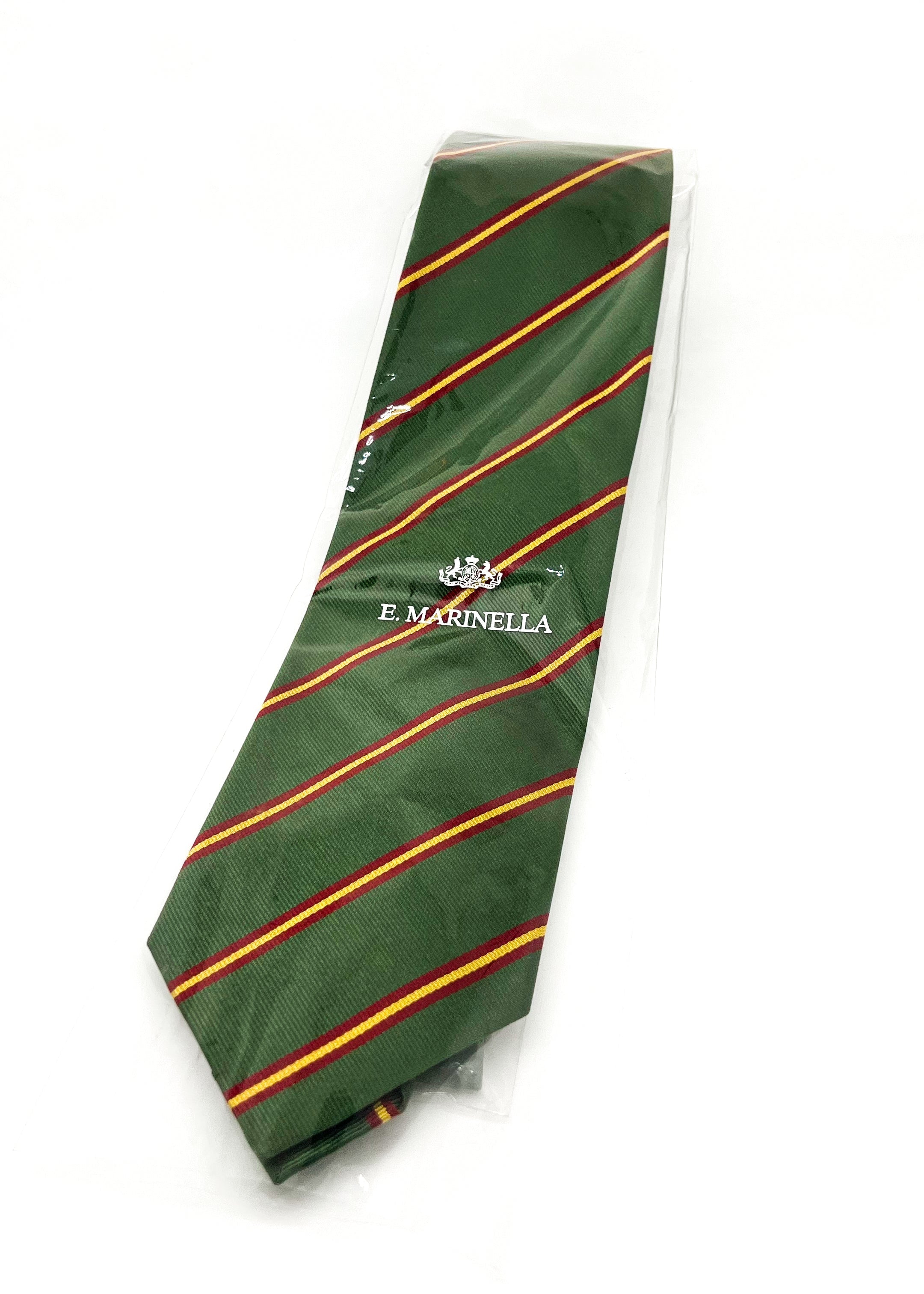$230 E. MARINELLA - NAPOLI *Hand Made* Collegiate Green 3.5" - Tie