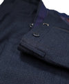INCOTEX - Blue Classic Fit Check Wool Dress Pants Super 100’s - 36W