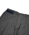 INCOTEX - Cashmere & Wool Gray Flat Front Dress Pants - 33W