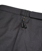 INCOTEX - Logo Tassel Charcoal Dress Pants Slim Fit Super 100’s - 37W
