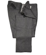 INCOTEX - Logo Tassel Gray Slim Fit Flannel Dress Pants Super 100’s - 33W