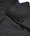 INCOTEX - Logo Tassel Gray Slim Fit Light Flannel Dress Pants Super 100’s - 37W