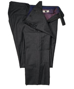 INCOTEX - Logo Tassel Gray Slim Fit Light Flannel Dress Pants Super 100’s - 37W