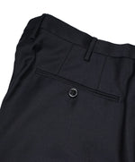 INCOTEX - Navy Blue Slim Fit Dress Pants Super 120’s - 34W