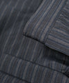 JOHN VARVATOS - Bold Fashion Stripe Wool Blend 5-Pocket Dress Pants - 36R