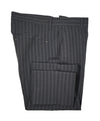 JOHN VARVATOS - Bold Fashion Stripe Wool Blend 5-Pocket Dress Pants - 36R