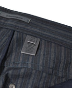 JOHN VARVATOS - Bold Fashion Stripe Wool Blend 5-Pocket Dress Pants - 36R