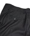 JOHN VARVATOS - Brown & Blue Micro Check Flat Front Dress Pants - 32W