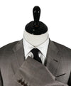 ARMANI COLLEZIONI - Gray & Brown Blue Windowpane Suit “G Line” - 42R