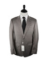 ARMANI COLLEZIONI - Gray & Brown Blue Windowpane Suit “G Line” - 42R