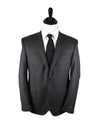 CORNELIANI - Gray Micro Check Super Fine Wool 17,75 Microns - 40R