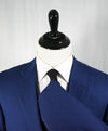 CORNELIANI - Cobalt Blue Stripe Suit Super Fine 15,75 Microns Suit - 46R