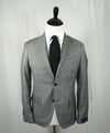 LARDINI - Unlined Gray & Blue Prince of Wales Light Suit - 36R