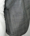 LARDINI - Unlined Gray & Blue Prince of Wales Light Suit - 36R