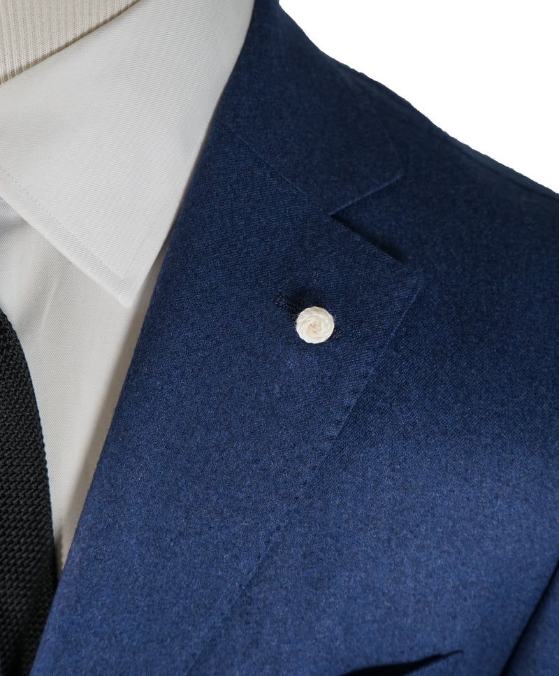 LUIGI BIANCHI MANTOVA -Vitale Barberis Canonico Cobalt Blue Suit- 38R