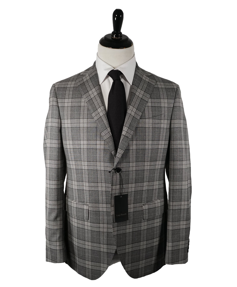 LUIGI BIANCHI MANTOVA -Vitale Barberis Canonico Unlined Bold Plaid Suit- 40R