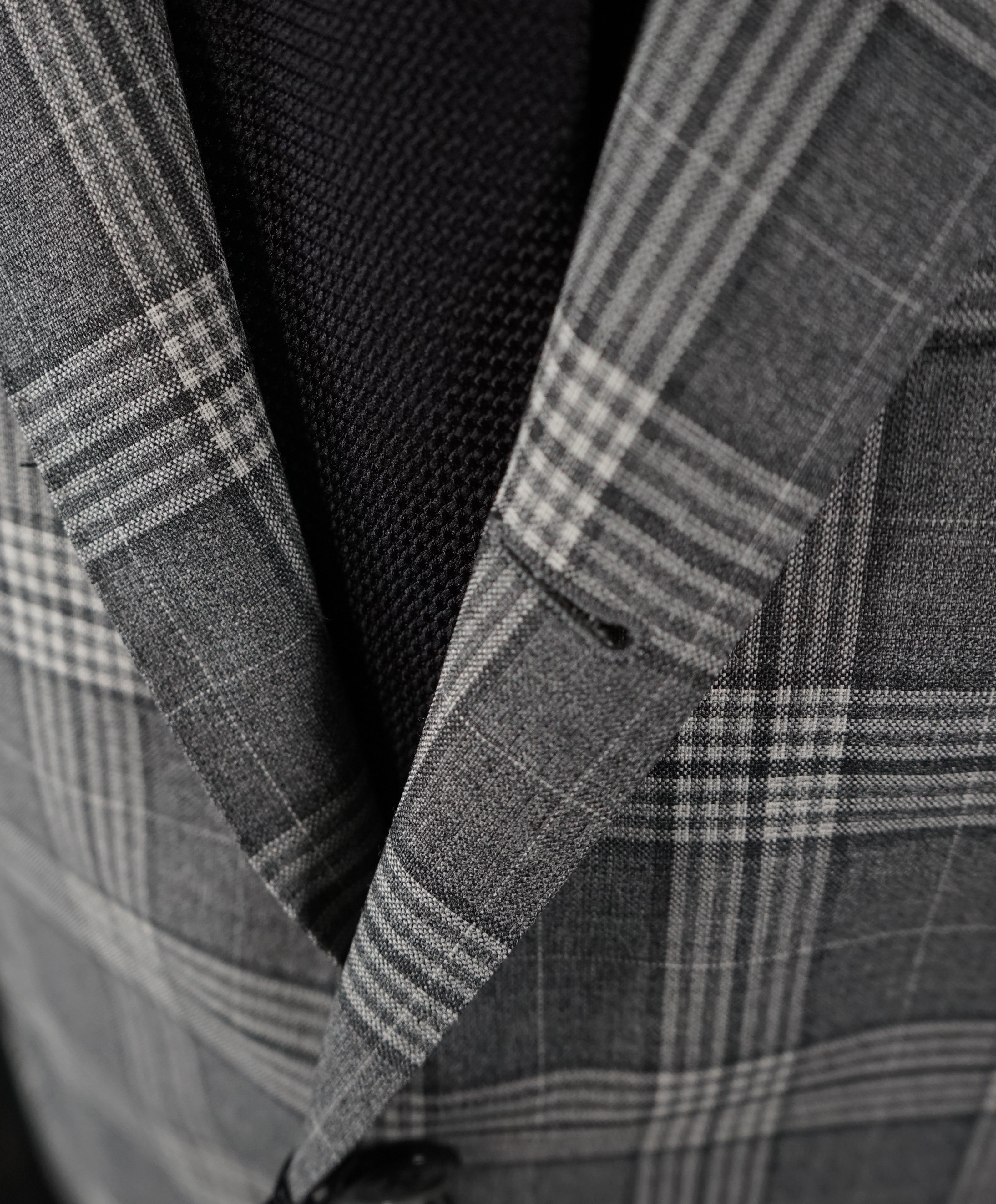 LUIGI BIANCHI MANTOVA -Vitale Barberis Canonico Unlined Bold Plaid Suit- 40R