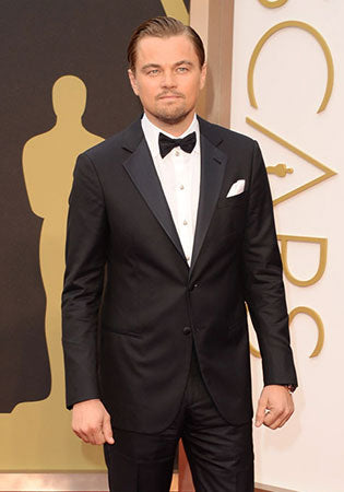 RALPH LAUREN BLACK LABEL - Notch Lapel Black Tuxedo Suit With Side Tabs - 40R